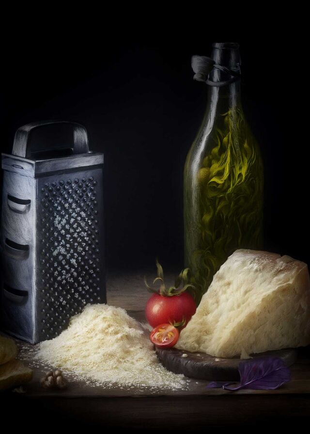 Проект Cheese Gallery. Фотосъемка сыра PARMESAN. Композиция сыра для Cheese Gallary. Фуд-стилист, фотограф Слава Поздняков.