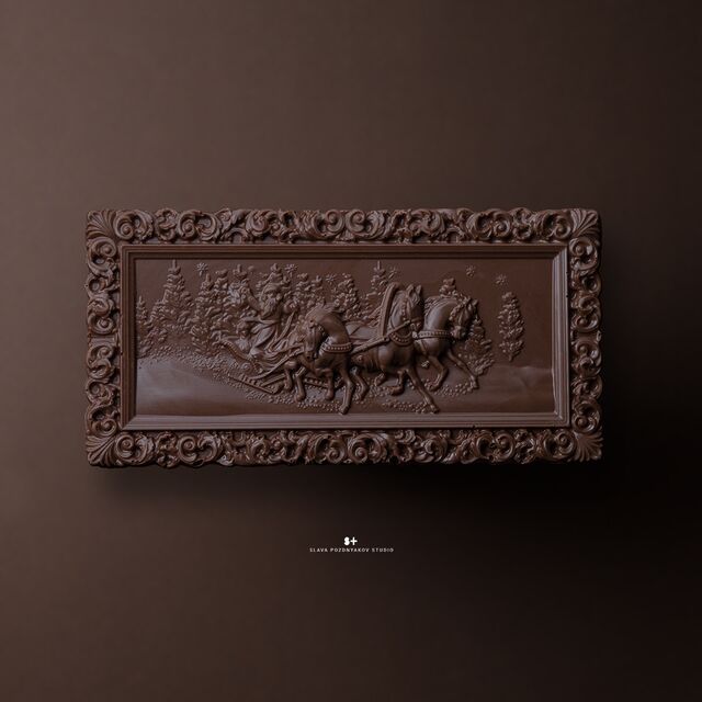 Фуд-стайлинг, постановка света, фотосъемка шоколада. Фуд-стилист и фотограф Слава Поздняков. 