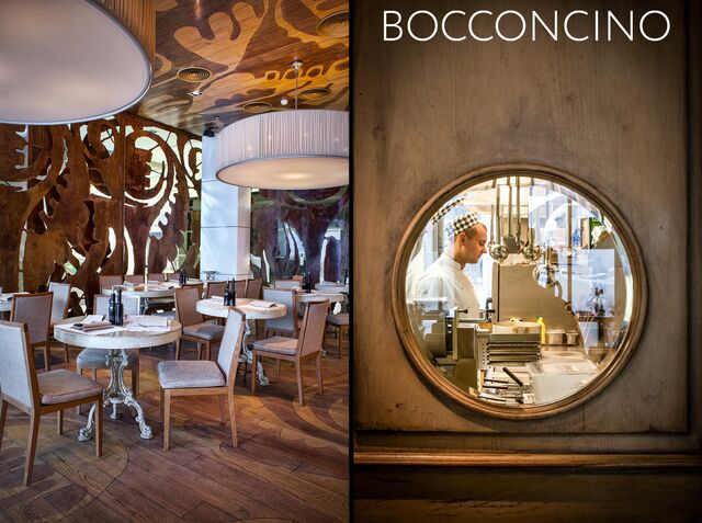Фотосъемка интерьера ресторан BOCCONCINO. Фотосъемка интерьера ресторан BOCCONCINO