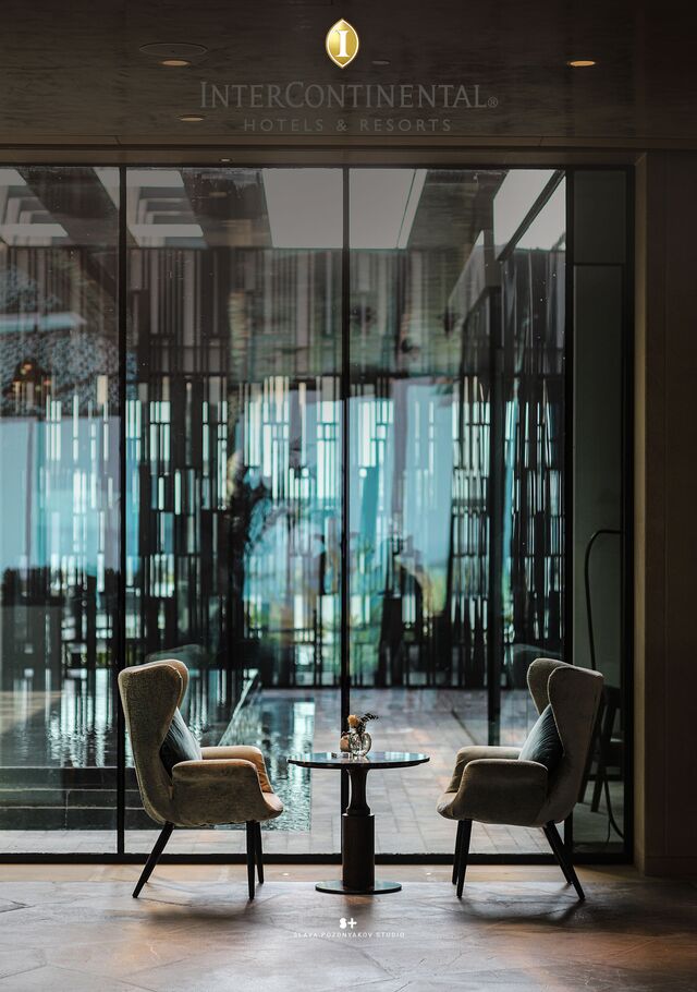 Фотосъемка интерьера Hotel&Resorts InterContinental. Фотограф Слава Поздняков. 