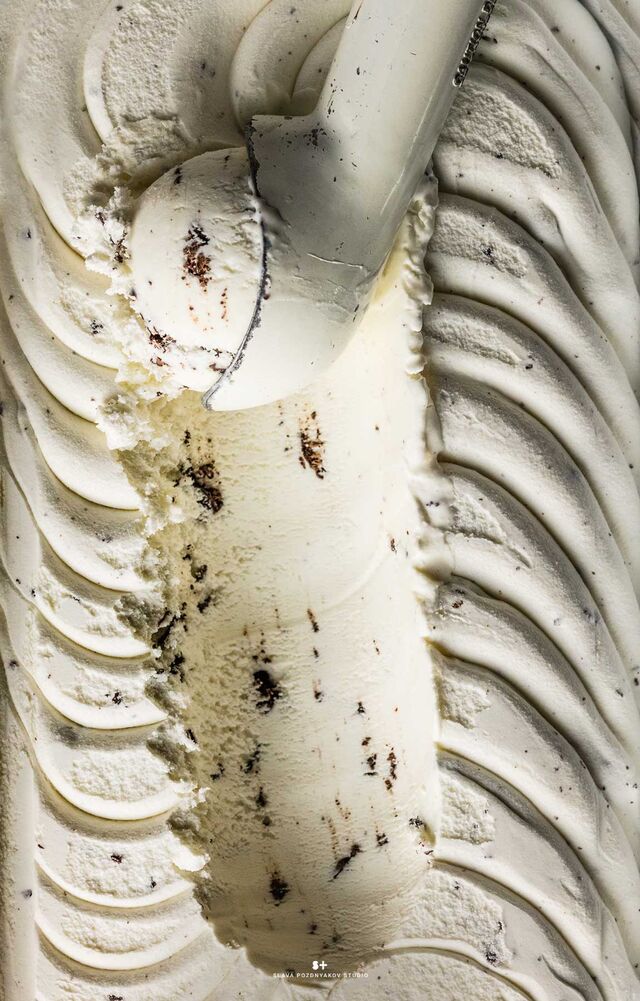 Фотосъемка десертов с мороженым Чистая Линия. Фуд-стайлинг, компоновка, фотосъемка десертов. Фуд-стилист, фотограф Слава Поздняков.
