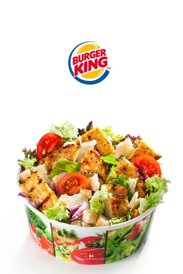Рекламная фотосъемка салата Burger King. Фотосъёмка салата. Фуд-стилист, фотограф Слава Поздняков. Фуд-стайлинг, компоновка, фотосъемка салата. Фуд-стилист, фотограф Слава Поздняков. 