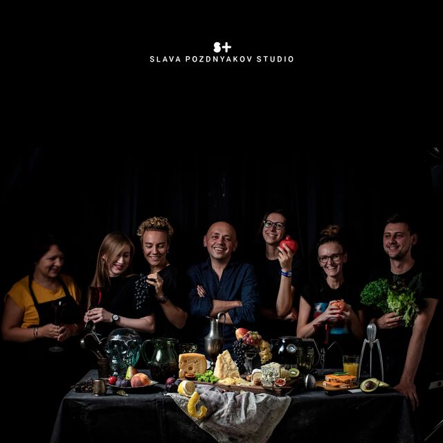 Фотосъемка композиций сыра на упаковку. CHEESE GALLERY. Фуд-стилист, фотограф Слава Поздняков. 